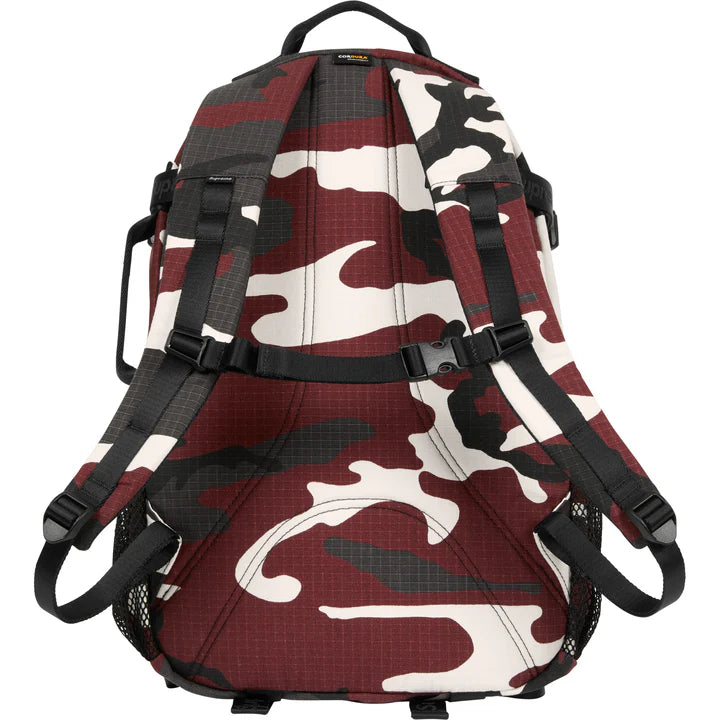 Supreme Red Camo Backpack SS26