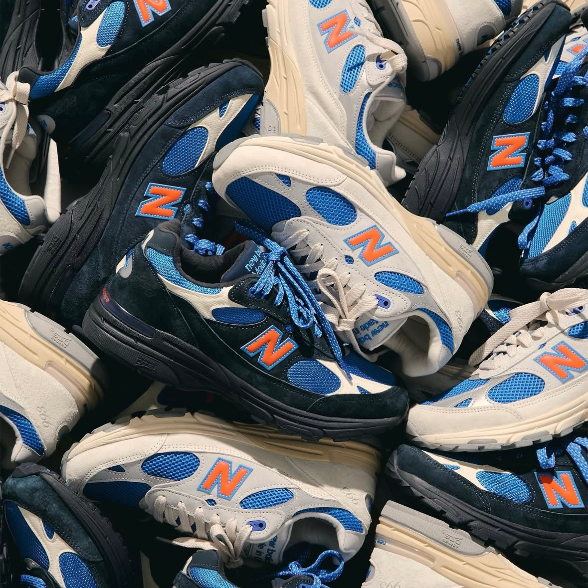 Kith New Balance 993 MiUSA Knicks Navy