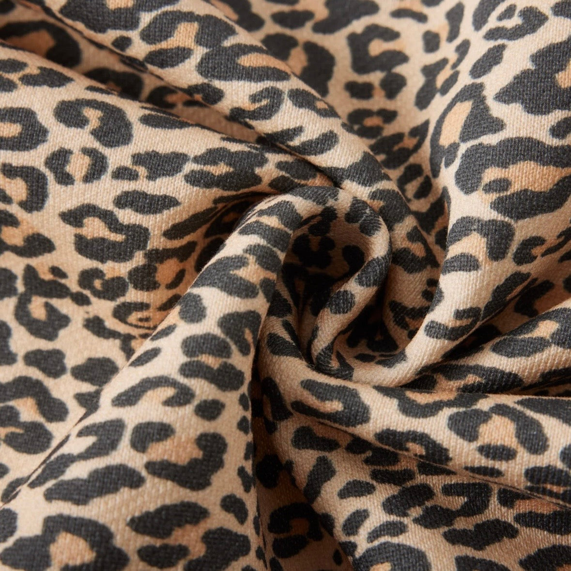 AZVA Leopard Art Zip Hoodie