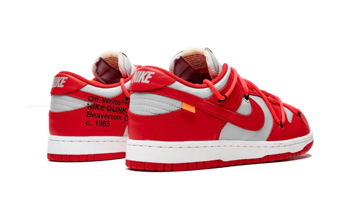 Nike Dunk Low Off-White University Red