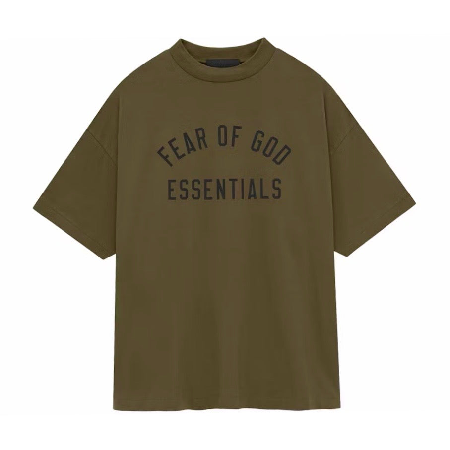 Fear of God Essentials Olive T-Shirt