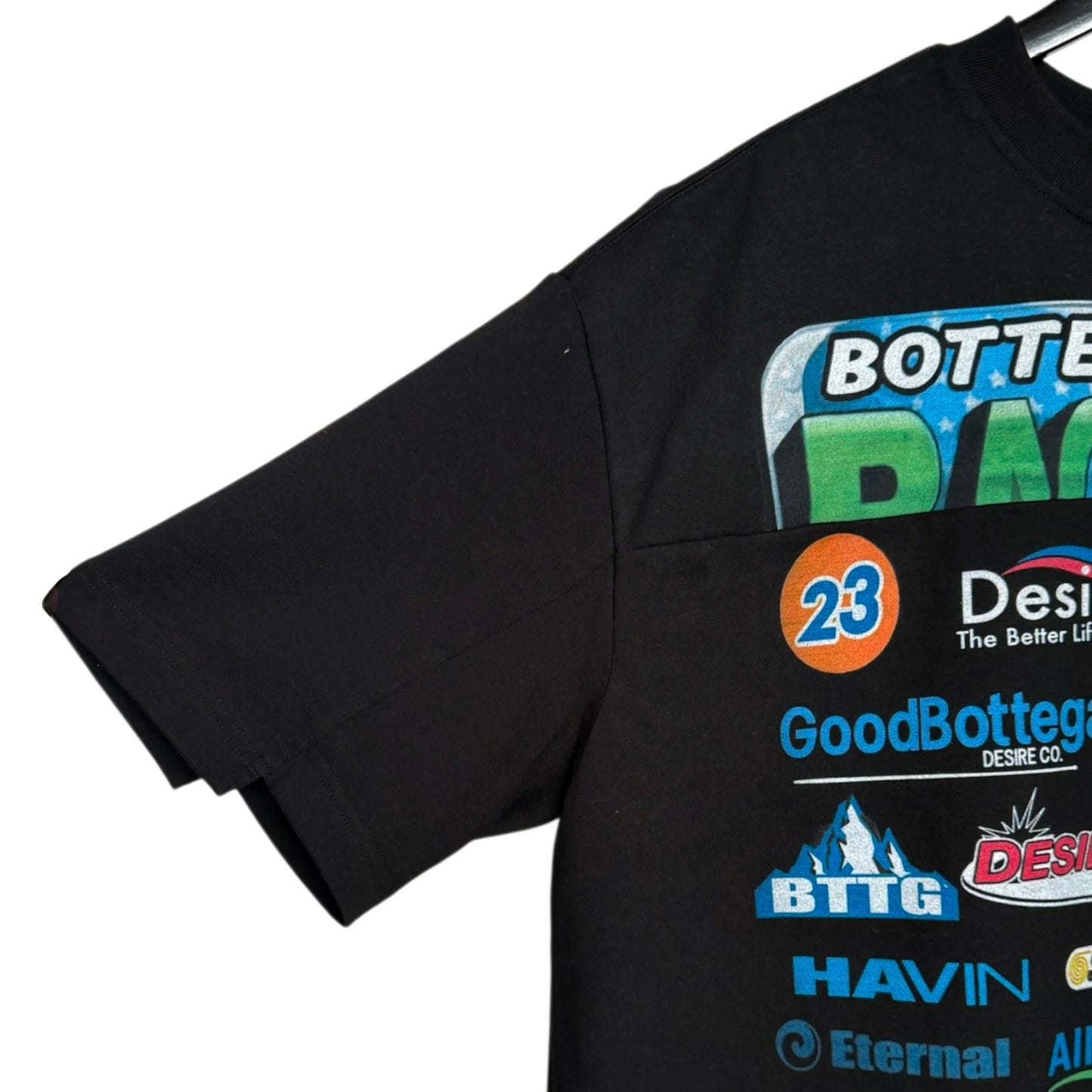 Bottega Desires Black Race Nascar T-Shirt