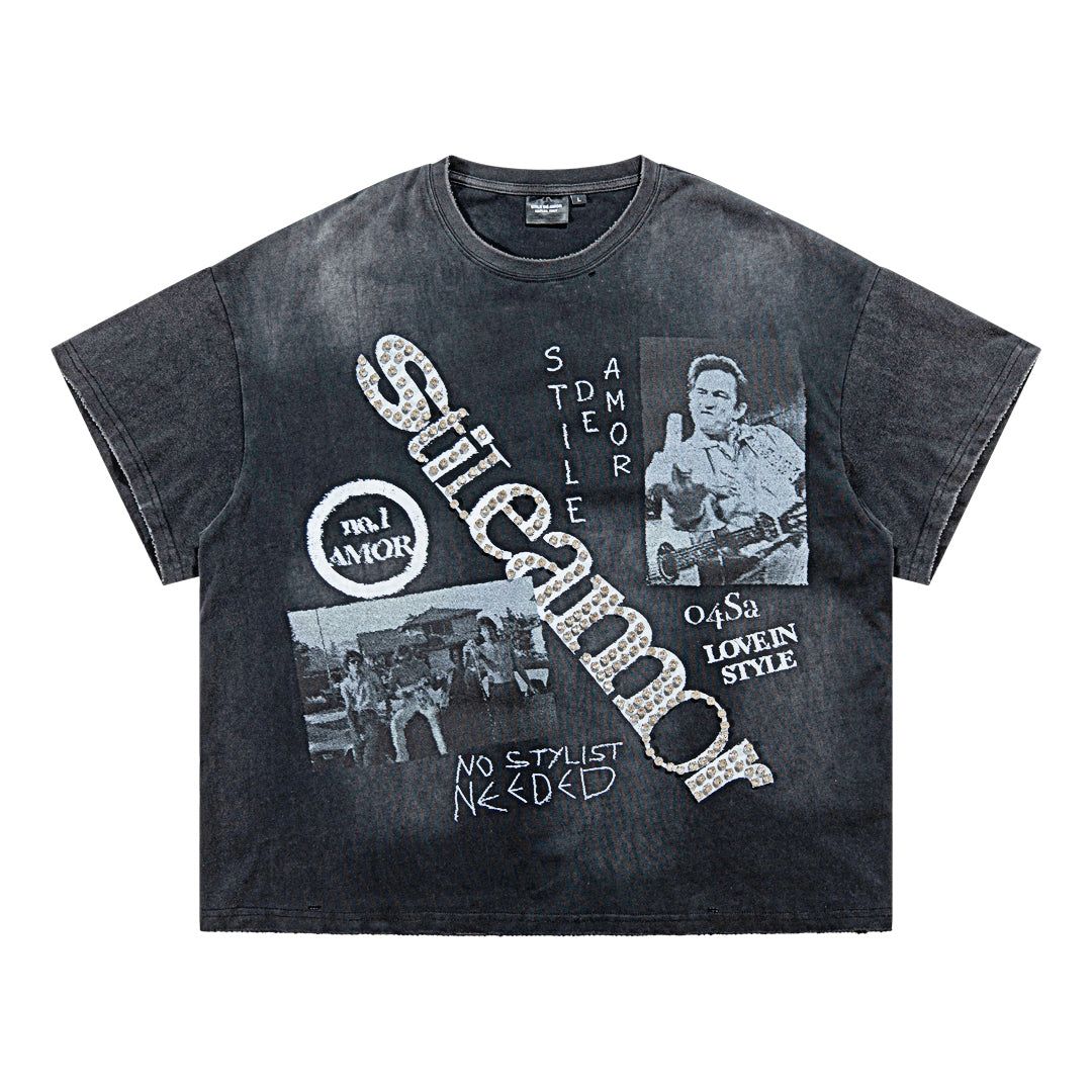 Stile De Amor Black No Stylist T-Shirt
