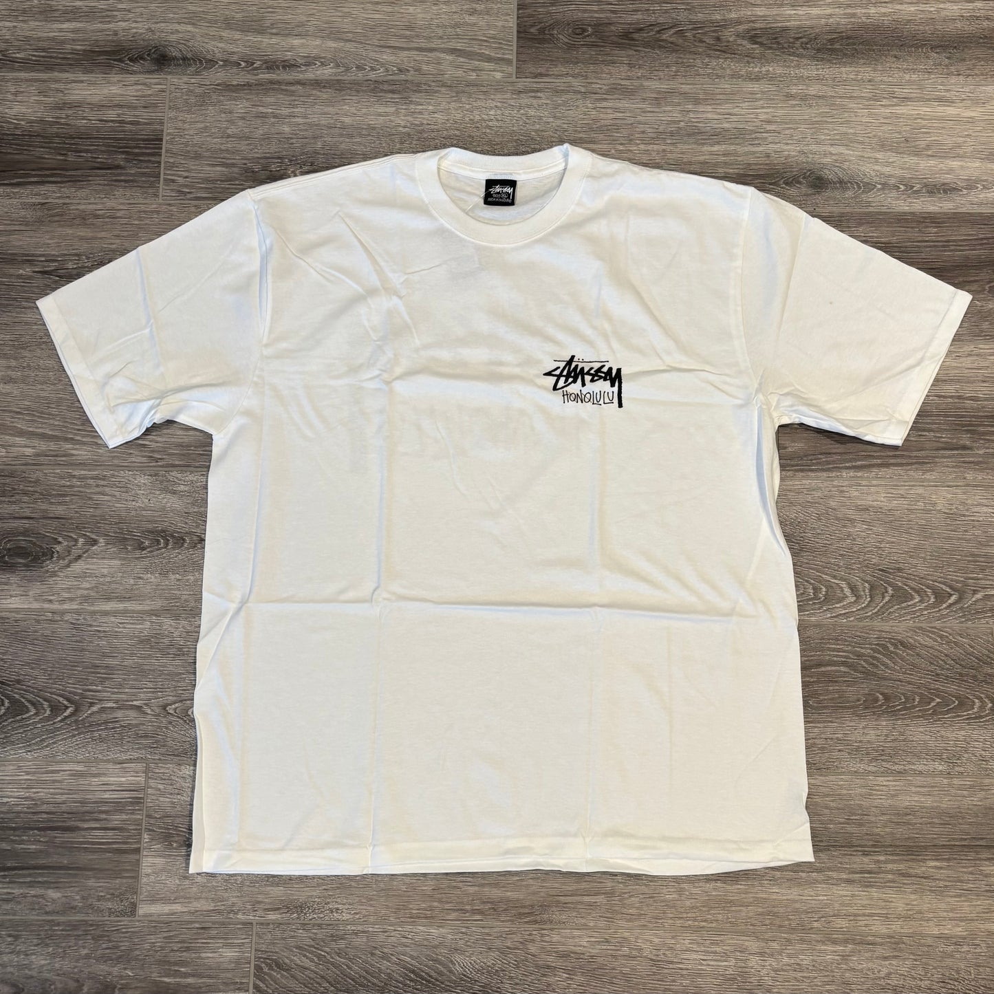 Stussy White Hololulu T-Shirt