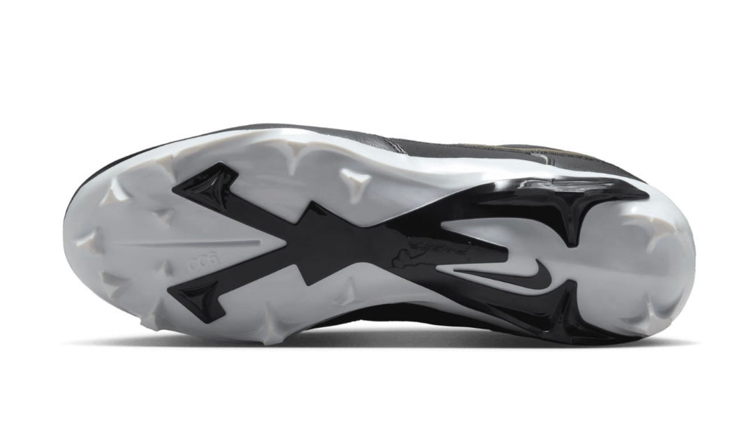 Nike Black Off Noir Alpha Menace Dunk Cleats