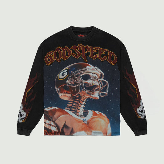 Godspeed Black Wash Morale Long Sleeve