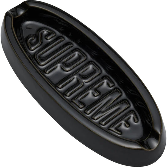 Supreme Black Oval Tray