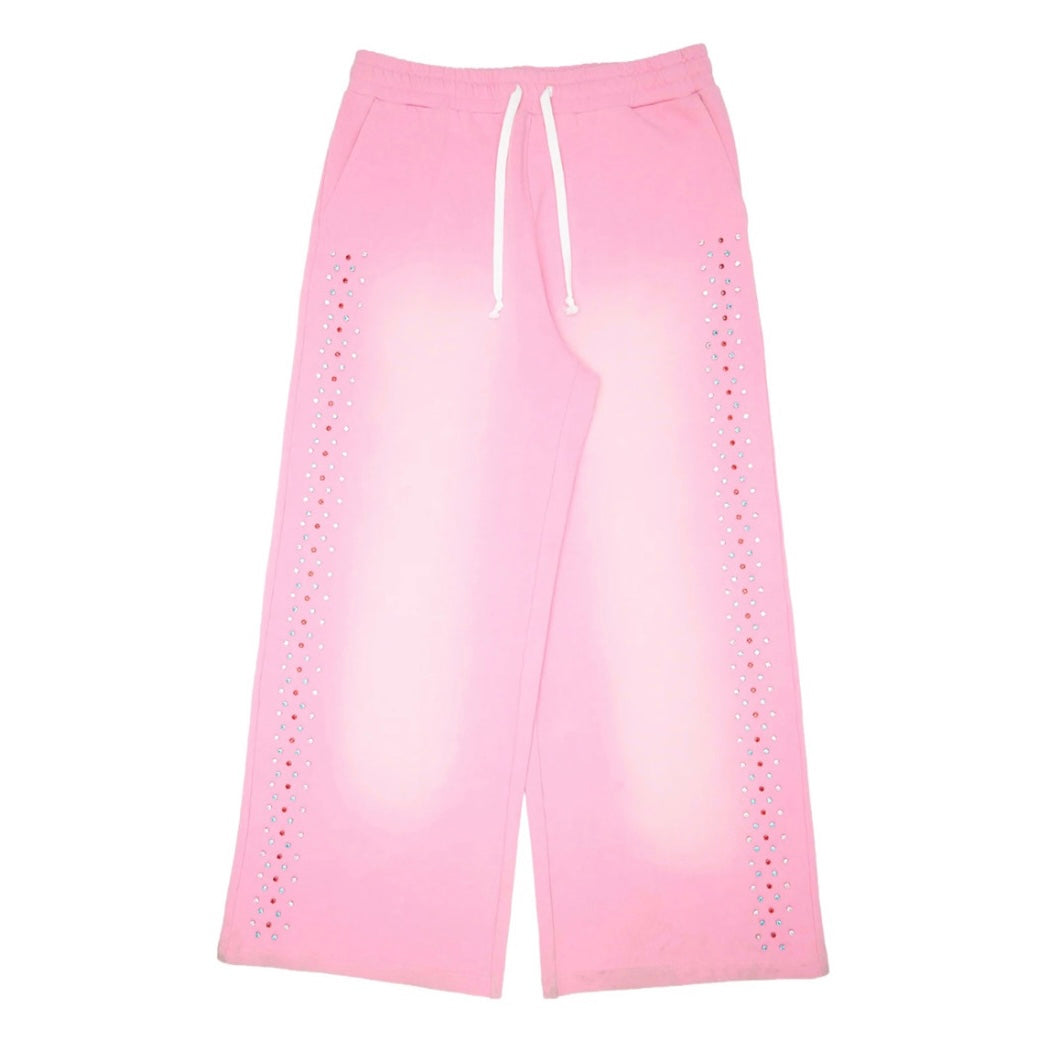 AZVA Pink Crystal Cactus Sweatpants