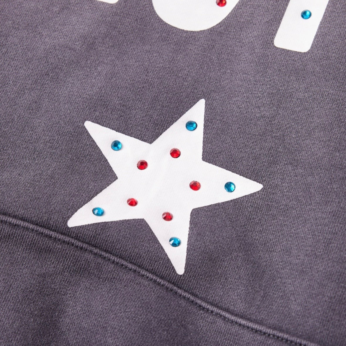 AZVA Faded Grey Gemini Hoodie