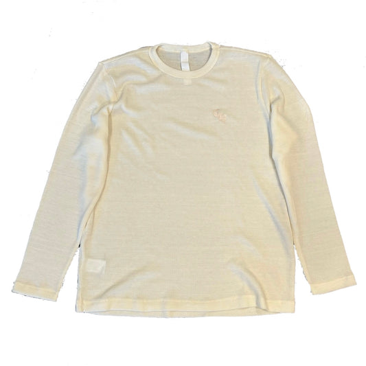 Chrome Hearts Cream Embroidered Thermal Long Sleeve