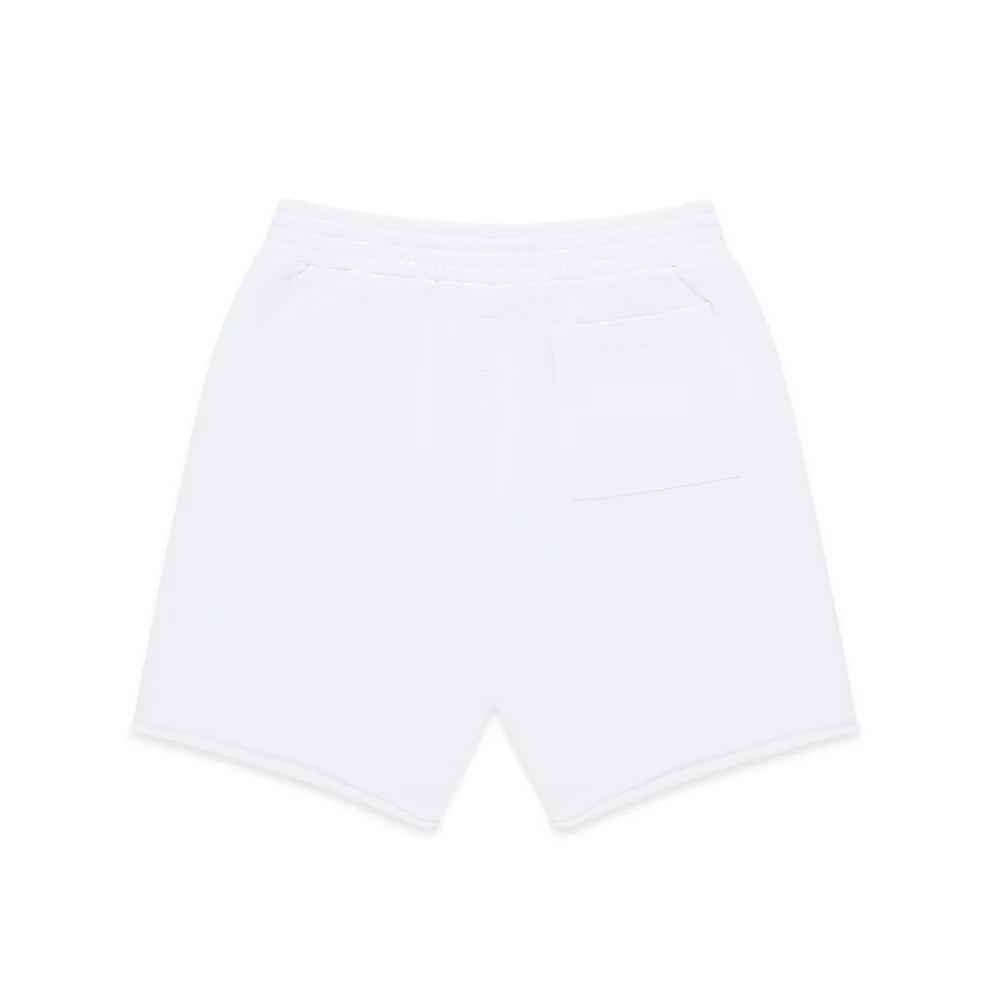 Sp5der White OG Logo Sweatshorts