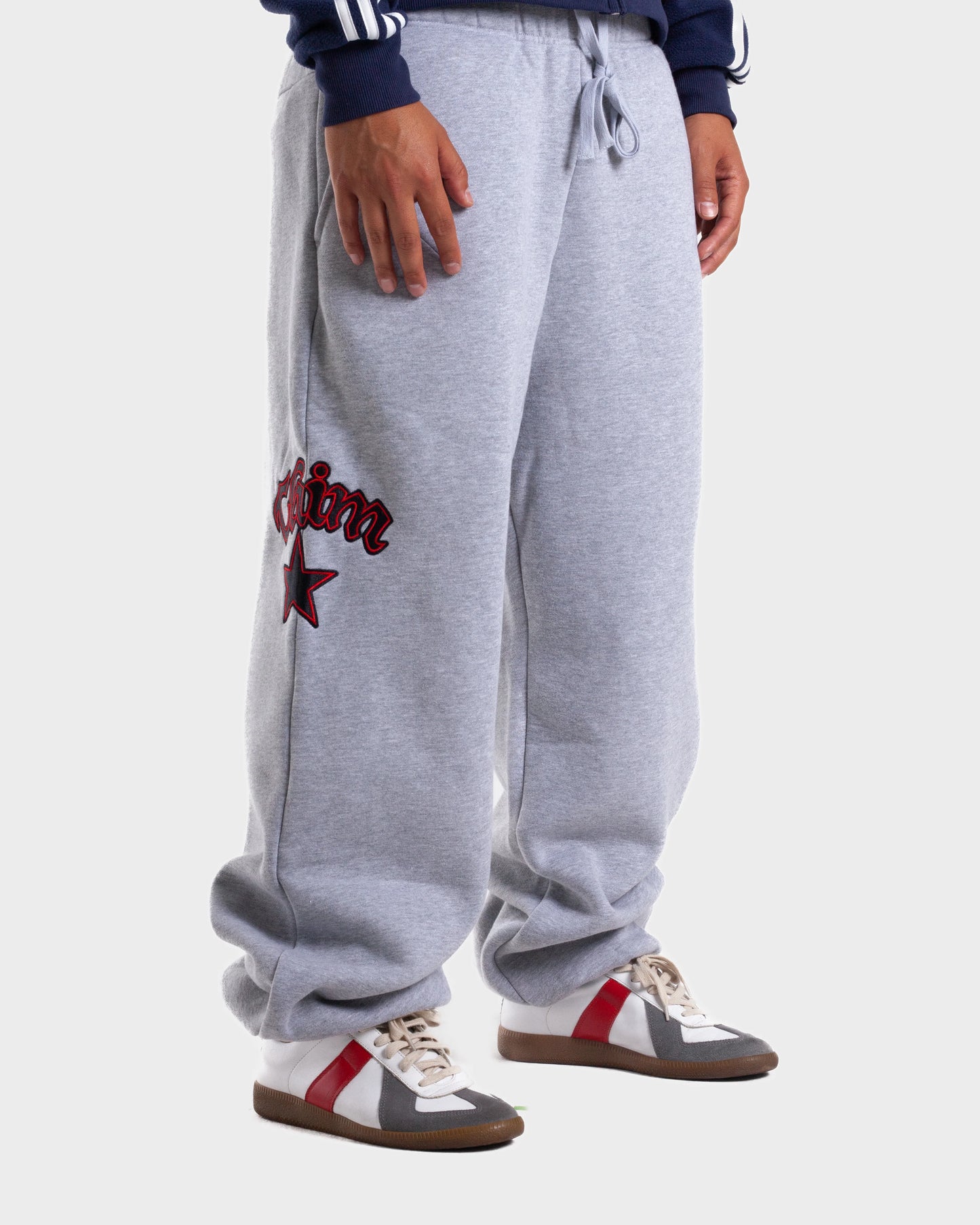 HMDD Grey Chim Star Sweatpants