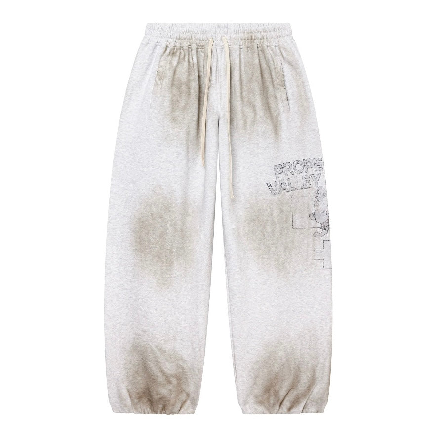Vale Grey Prison Break Sweatpants