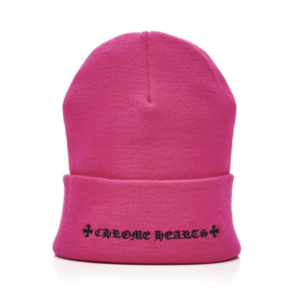 Chrome Hearts Pink Watch Cap Beanie Back