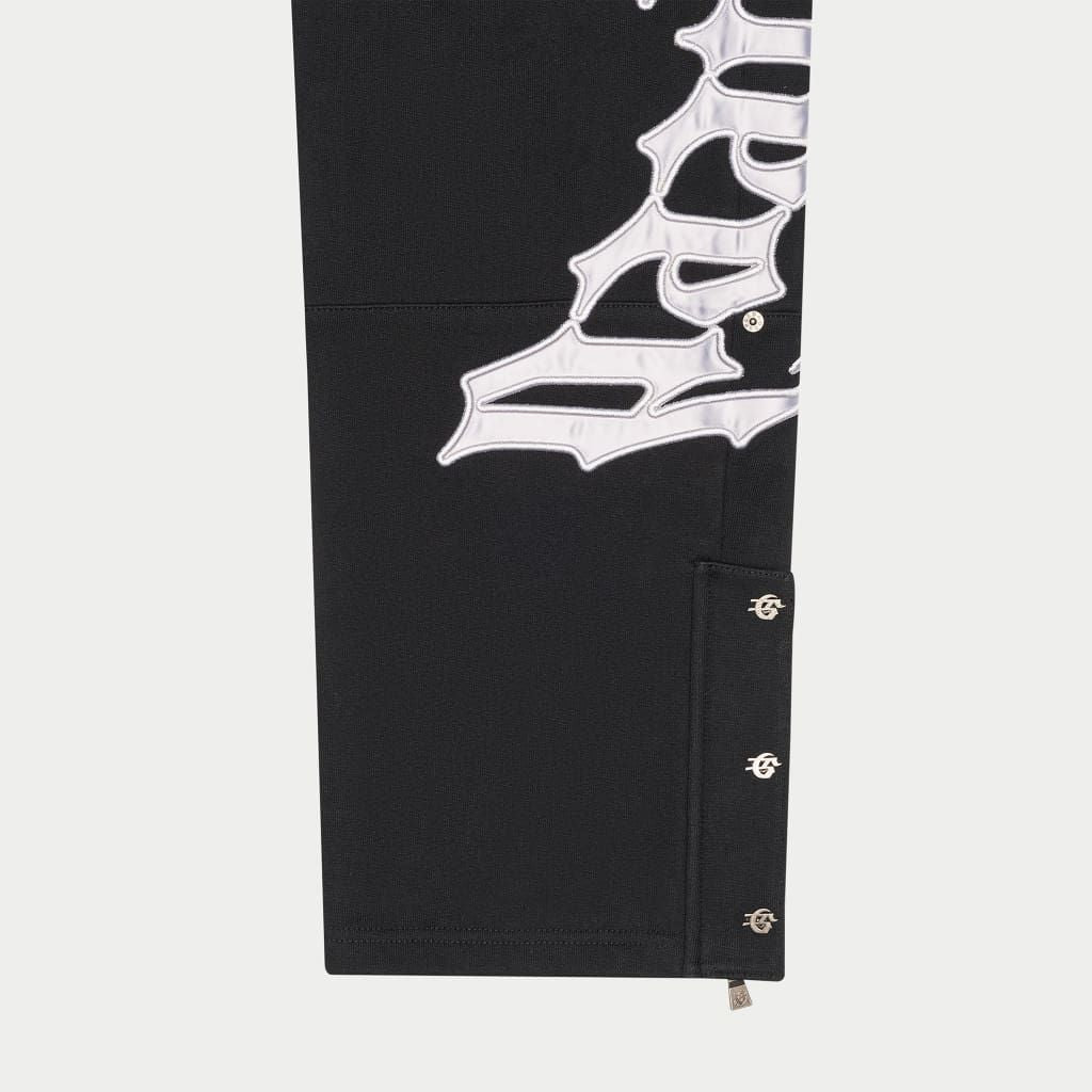 Godspeed Black Satin Silver OG Logo Set