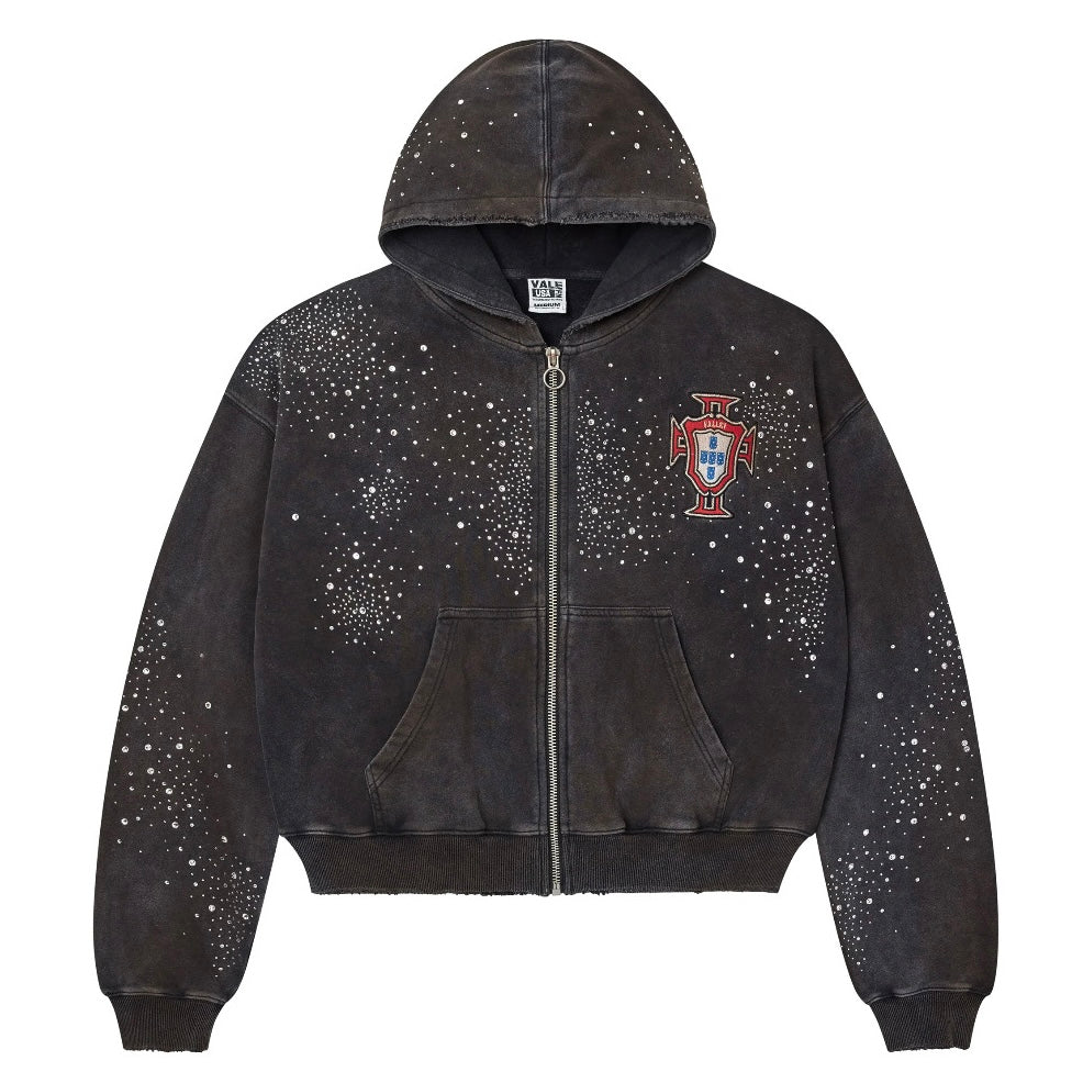 Vale Pluto Clustered Zip Hoodie