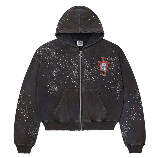 Vale Pluto Clustered Zip Hoodie