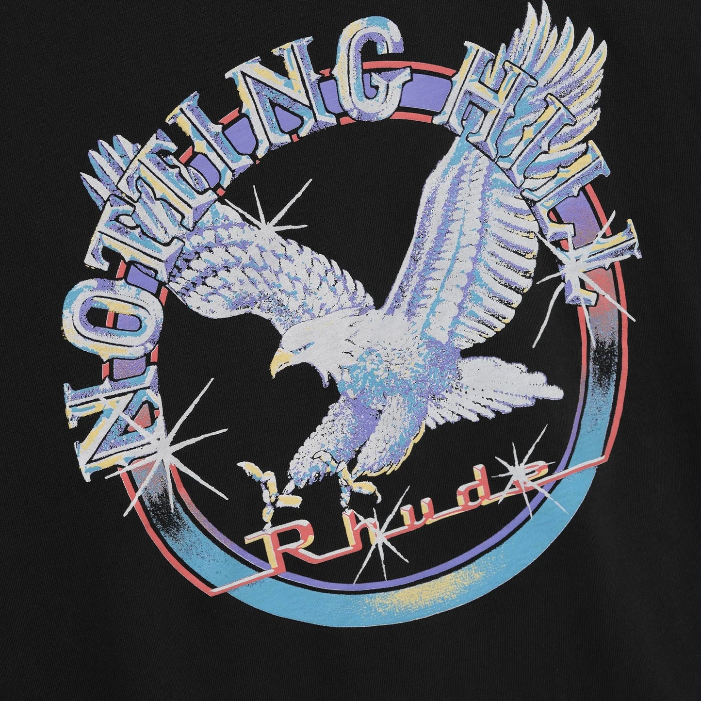 Rhude Vintage Black Notting Hill Eagle T-Shirt