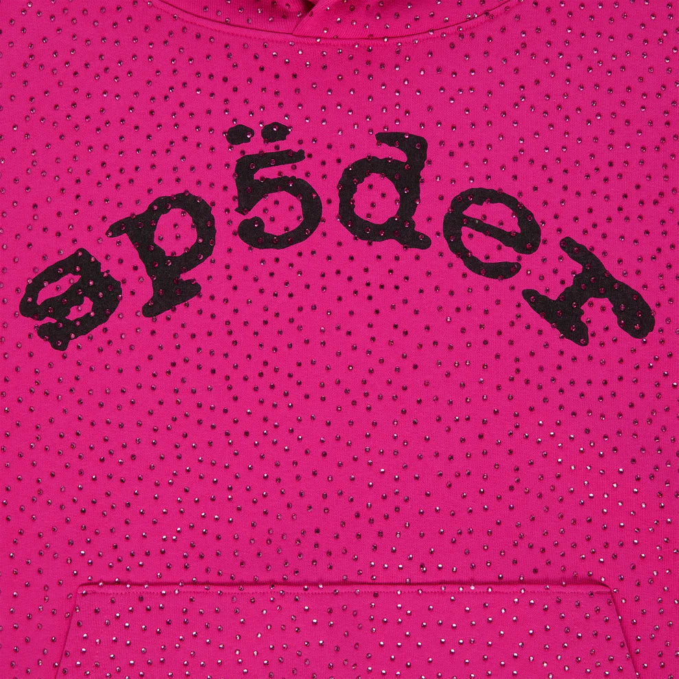 Sp5der Pink VVS Hoodie