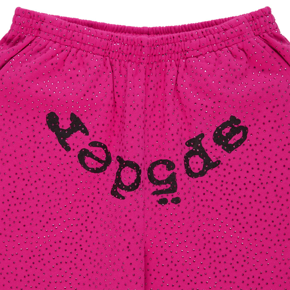 Sp5der Pink VVS Sweatpants