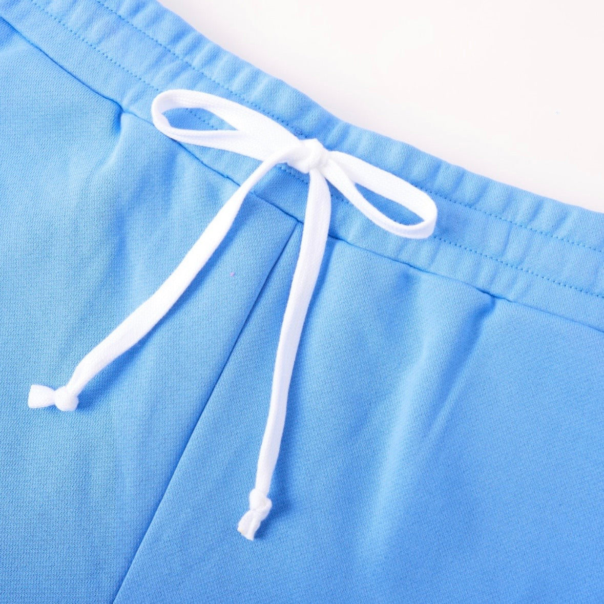 AZVA Baby Blue Crystal Cactus Sweatpants