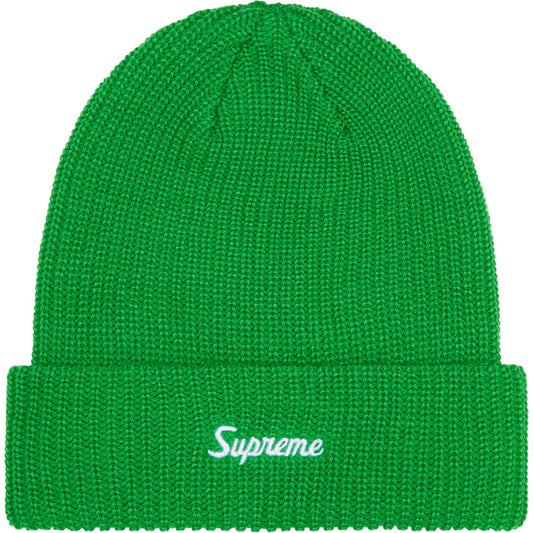 Supreme Green Loose Gauge Beanie