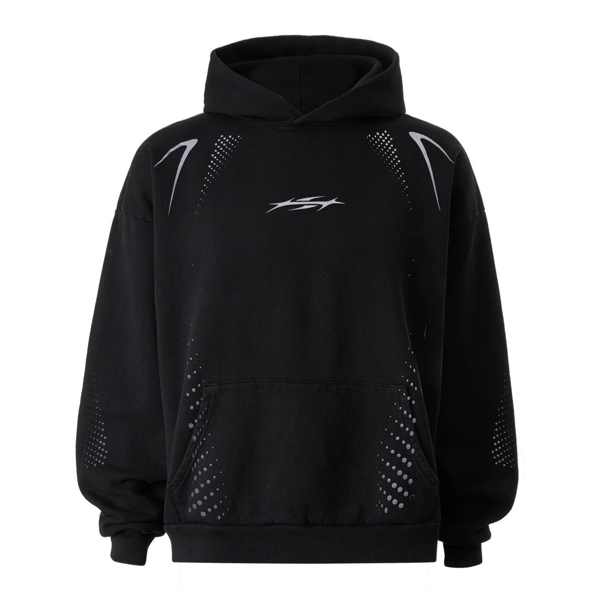 Hellstar Black P2P Hype Flight Hoodie