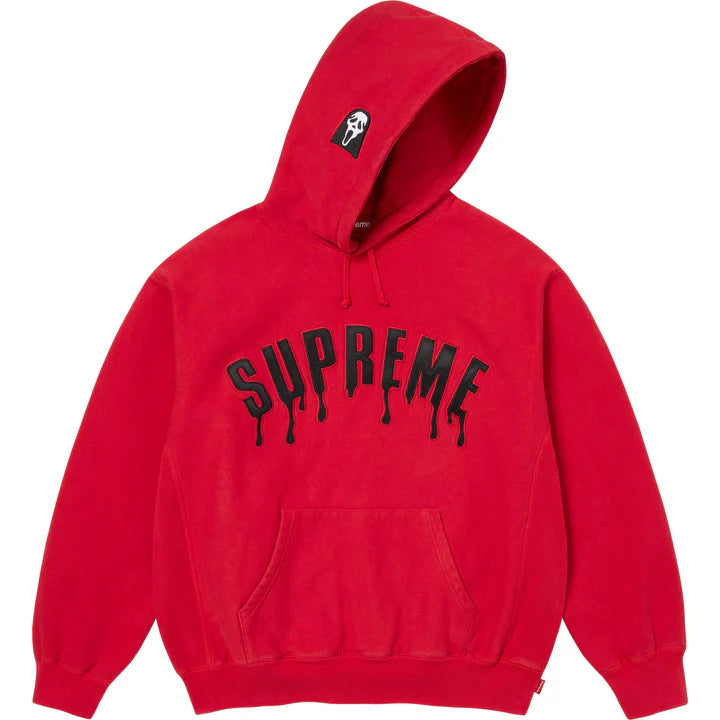 Supreme Red Ghostface Arc Hoodie