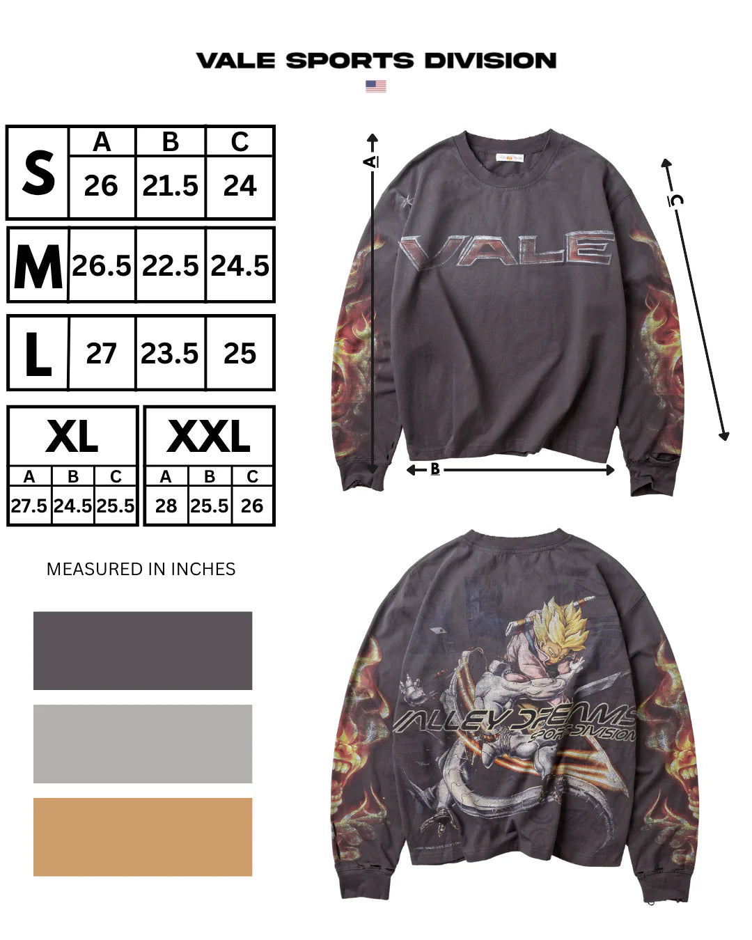 Vale Black Budokai Long Sleeve