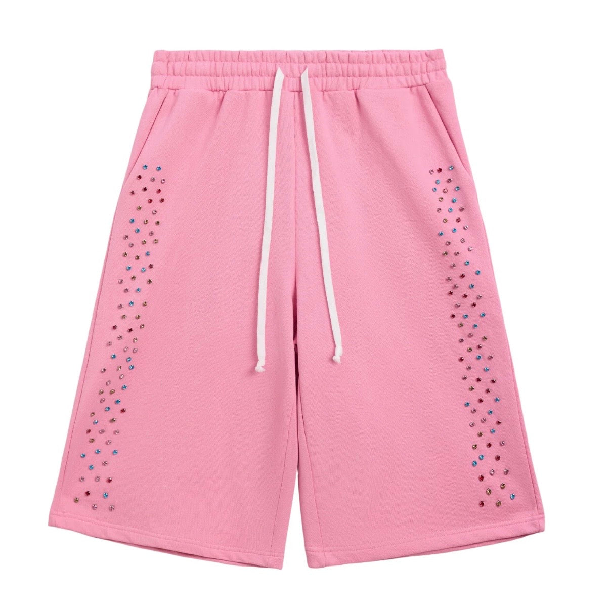 AZVA Pink Crystal Cactus Shorts