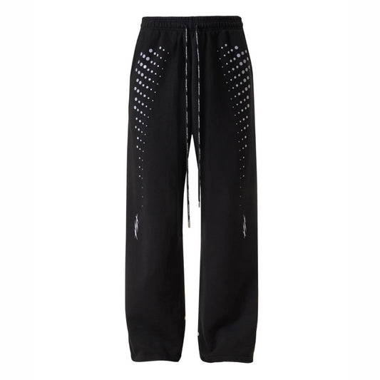 Hellstar Black P2P Hype Flight Sweatpants