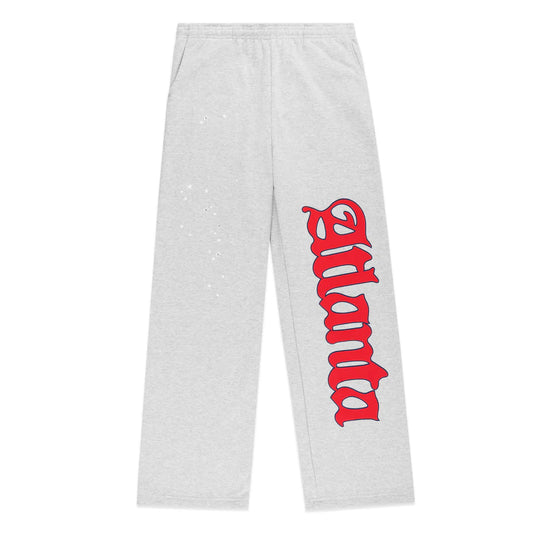 Sp5der Heather Grey Atlanta Sweatpants