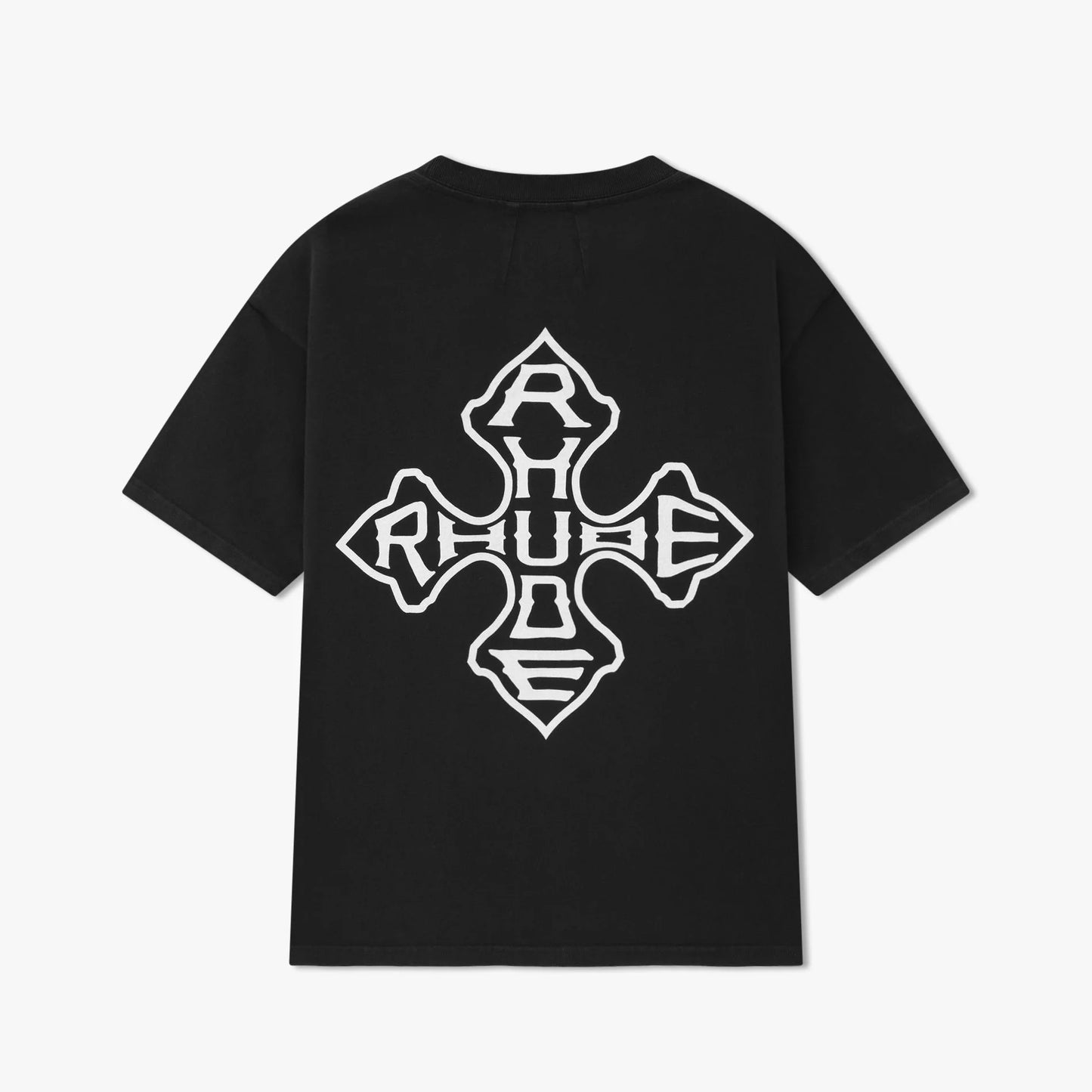Rhude Vintage Black Cross T-Shirt