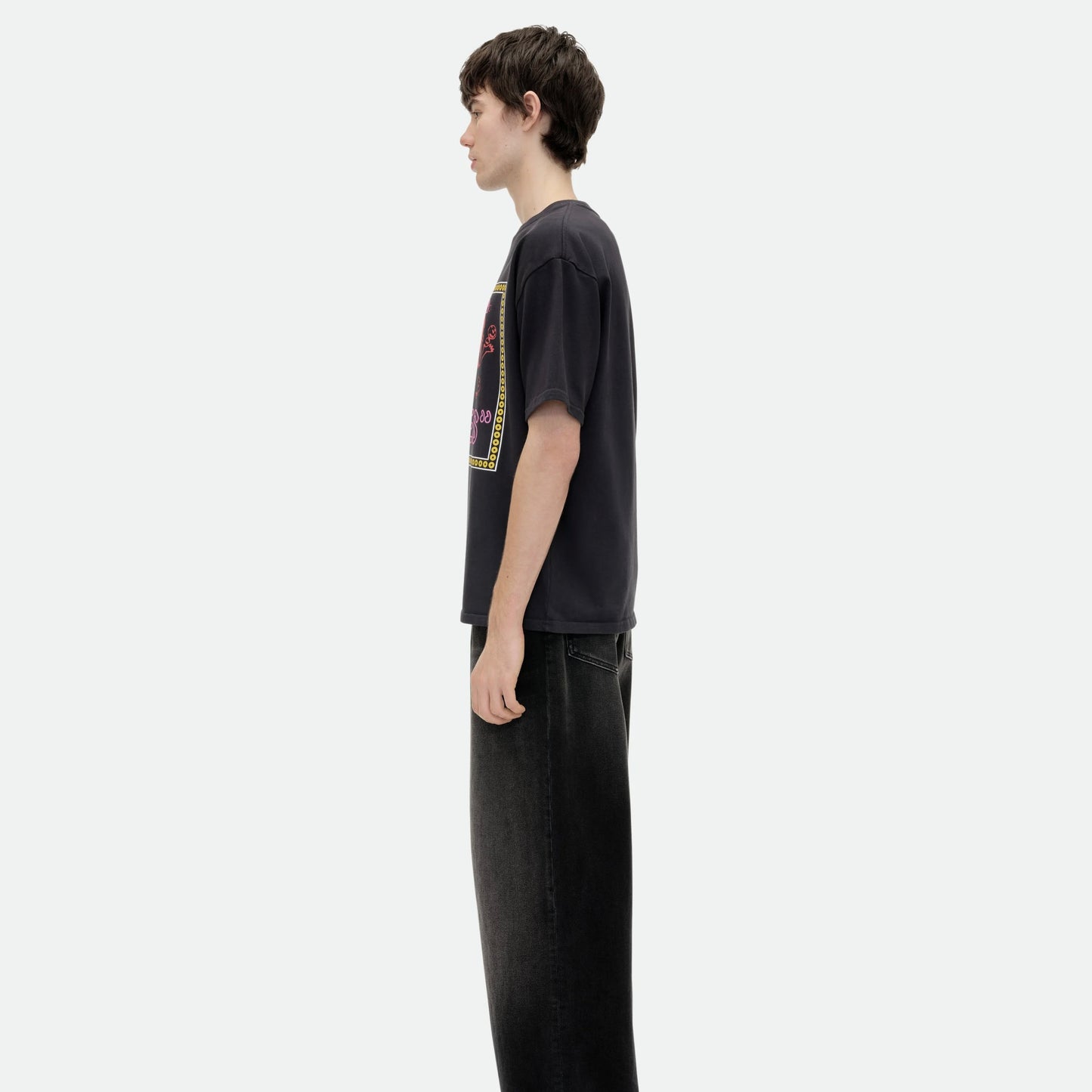 Rhude Vintage Black Live Rhudes T-Shirt