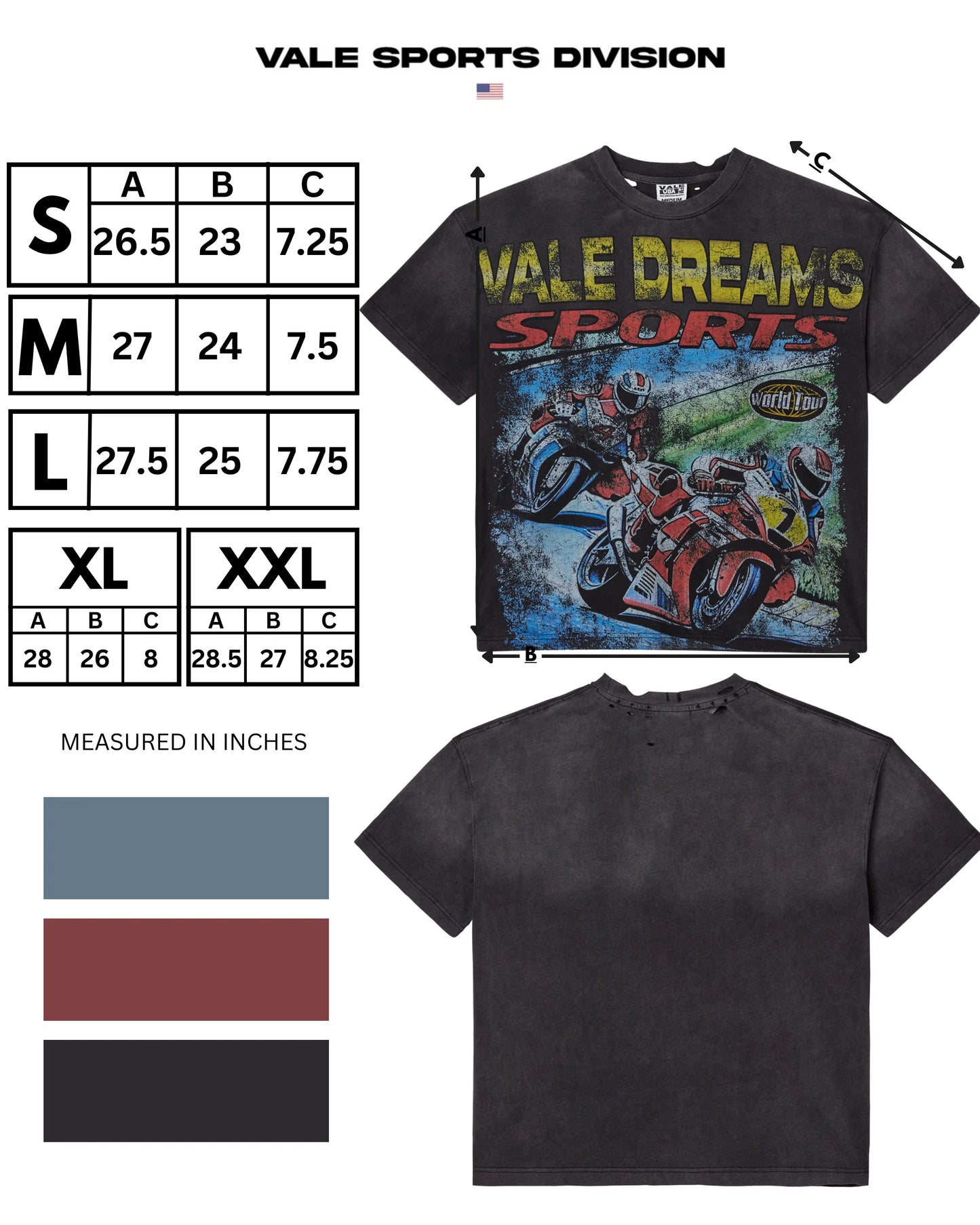 Vale Black Motocroxxx T-Shirt