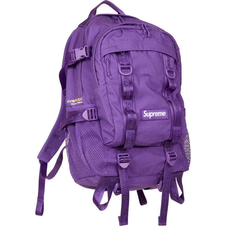 Supreme Purple Backpack SS26