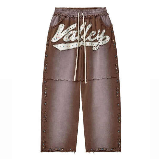 Vale Brown Skittle Sweatpants