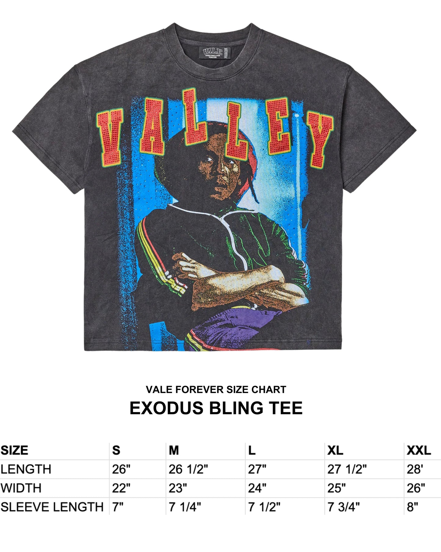 Vale Exodus Bling T-Shirt