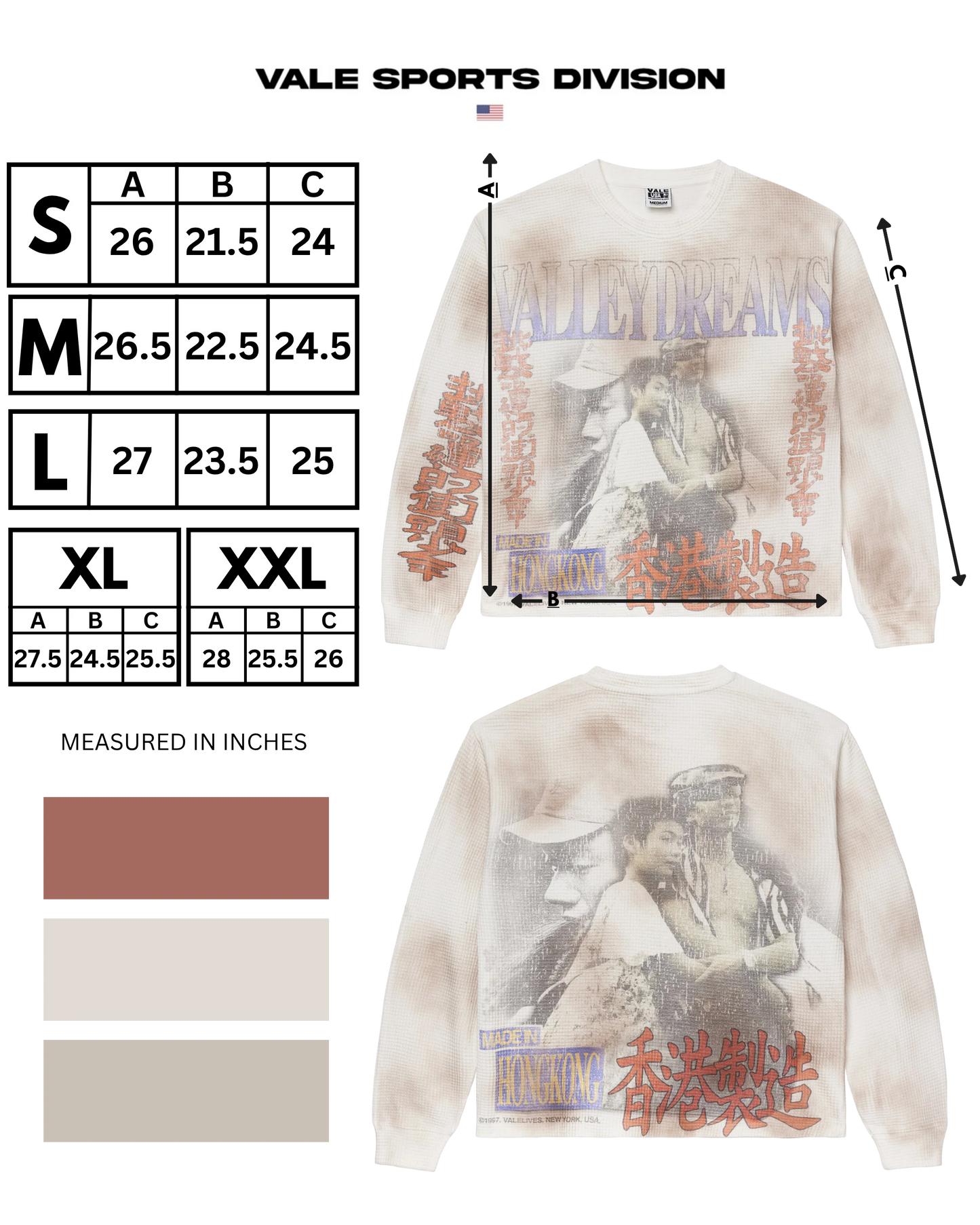 Vale Love Tour Thermal Long Sleeve