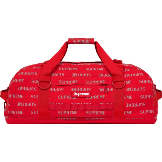 Supreme Red Large Duffle Bag FW26