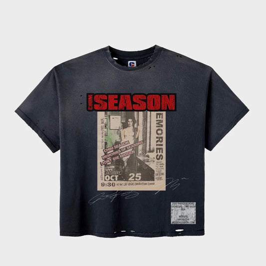 HMDD Black Chim Season Vintage T-Shirt