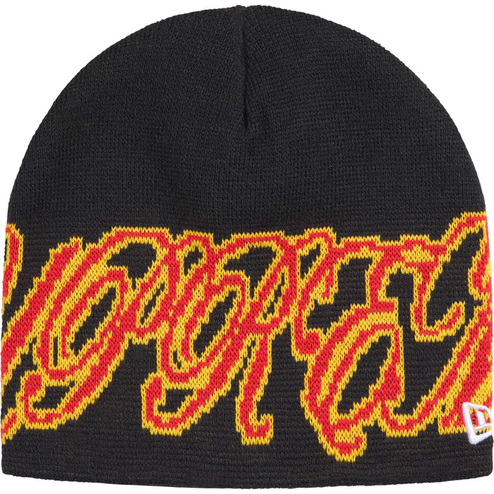 Supreme New Era Dark Navy Cursive Beanie