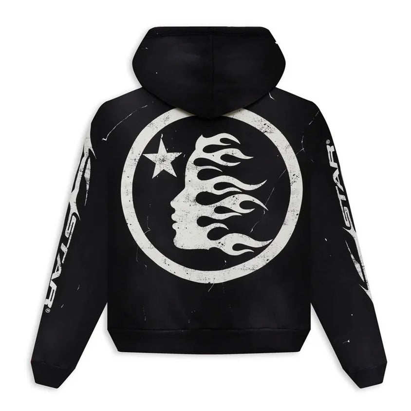 Hellstar Black Hstar Hoodie