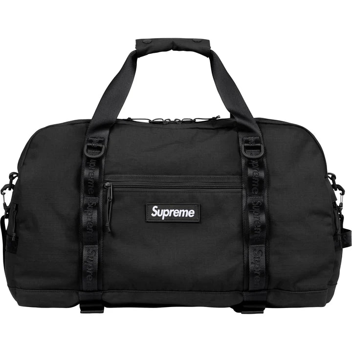 Supreme Black Duffle Bag SS26