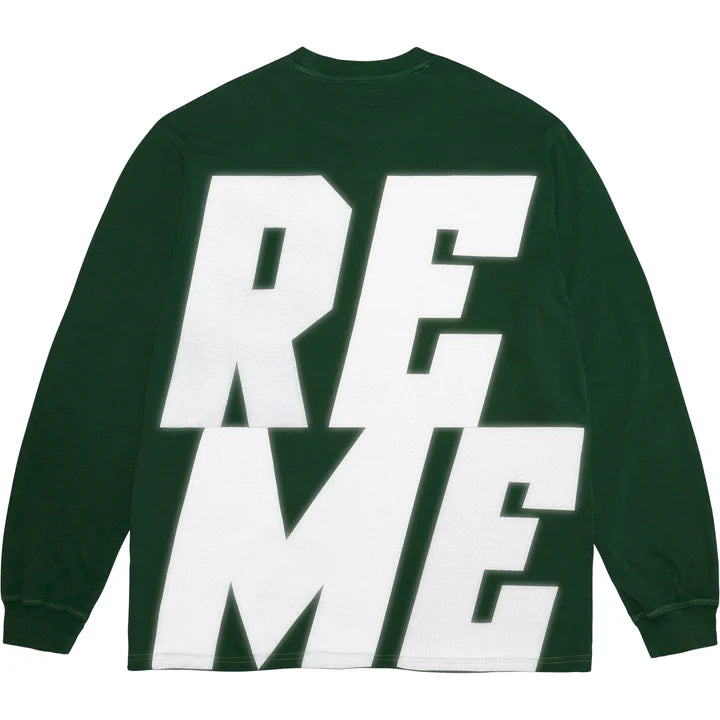 Supreme Green Reflective Long Sleeve