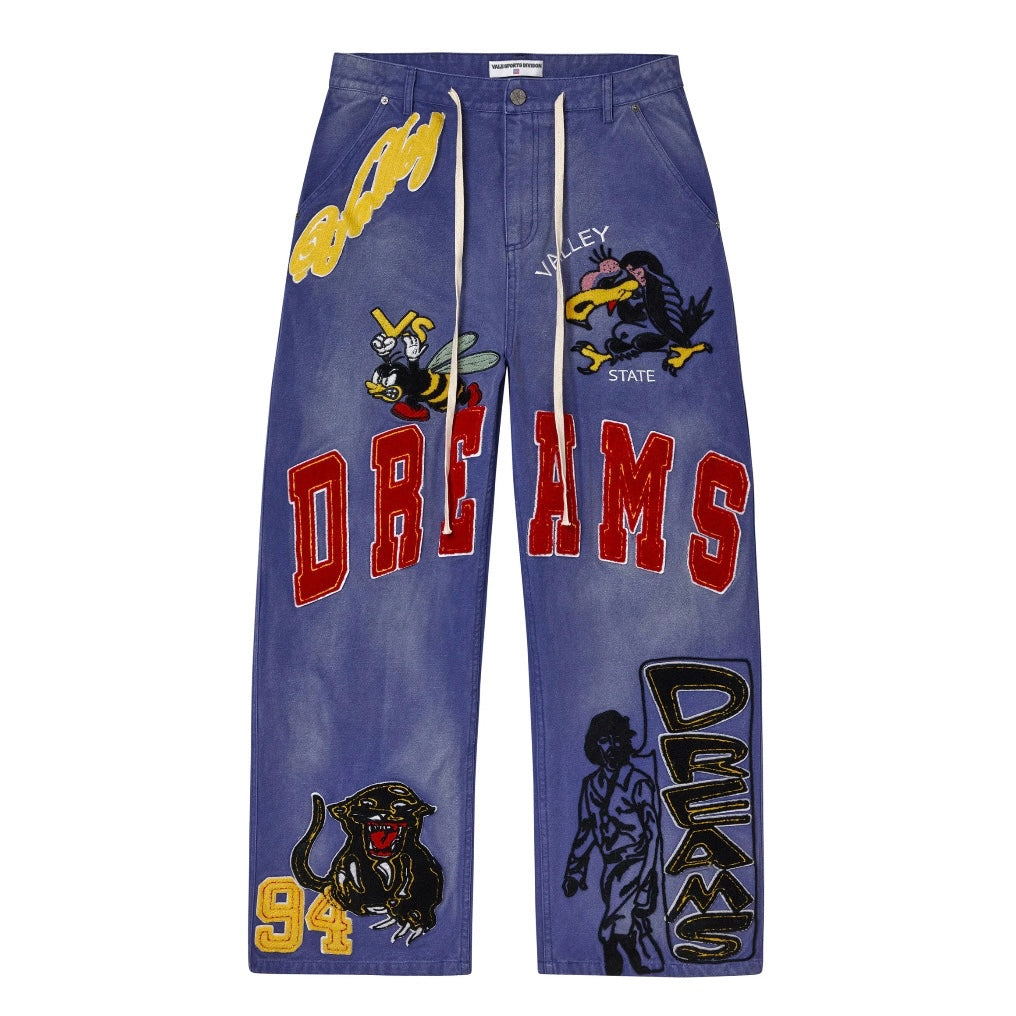 Vale Blue Work Pants