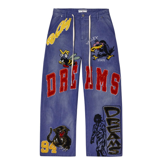 Vale Blue Work Pants