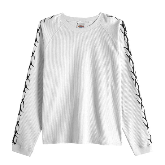 Bravest Studios White Tribal Thermal Long Sleeve