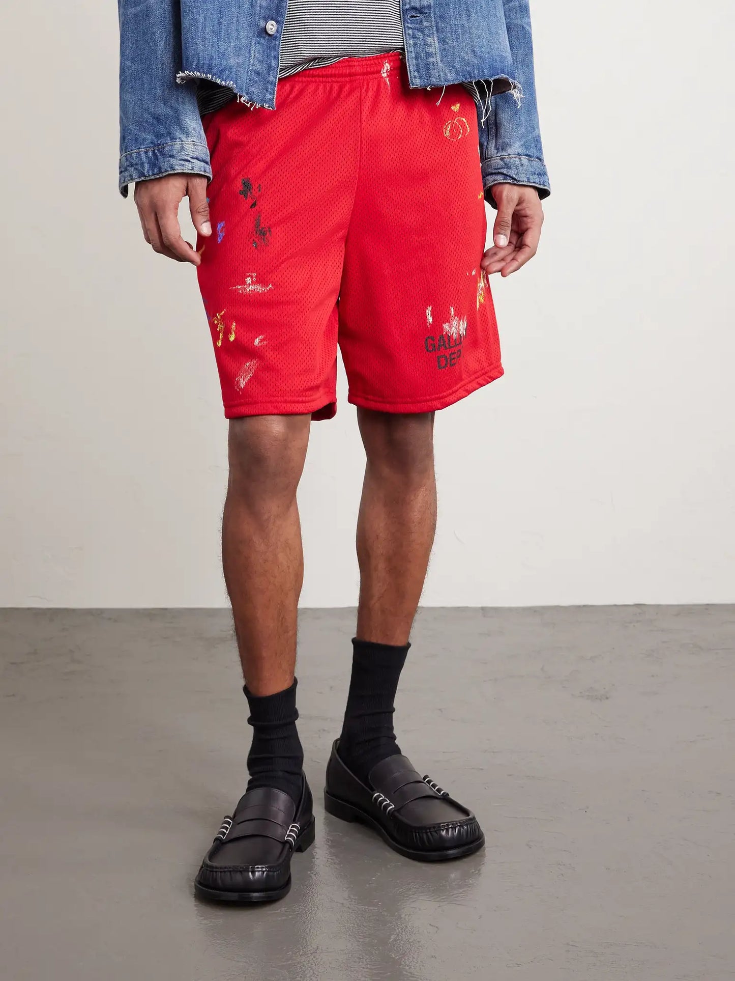 Gallery Dept Red Studio Gym Shorts
