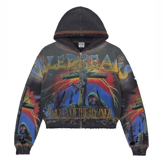 Vale Black Damned Zip Hoodie